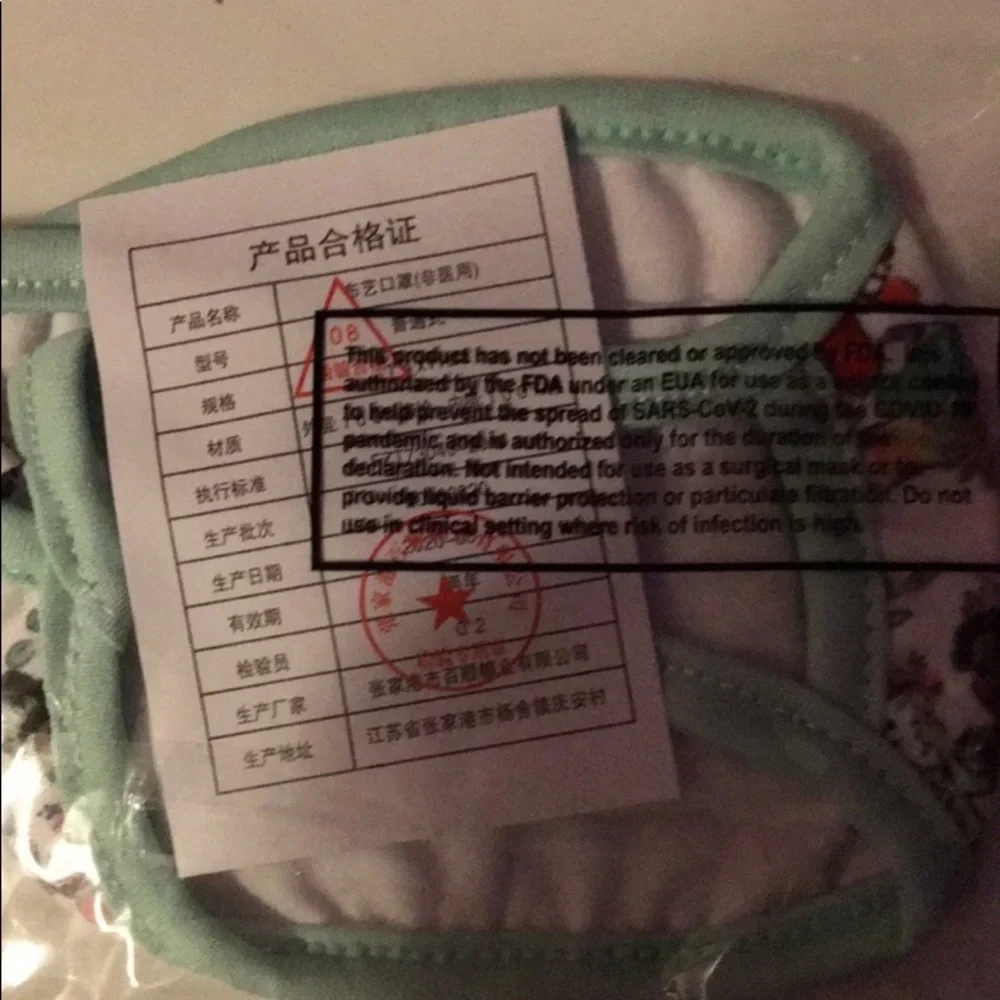 Disney Princess Face Mask